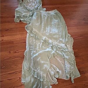 Free people if only skirt set